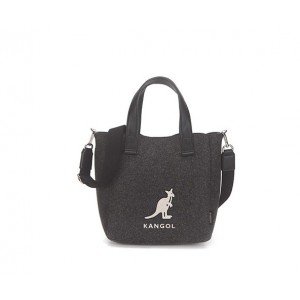 Kangol Filco Felt Tote Bag- Charcoal 3833